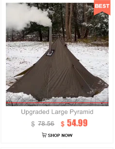 Cheap Goat Tents Ultralight Inside Pyramid Tent Rodless Camping Teepee Inside Tent Outdoor Portable Backpacking Summer Mesh Tent 220*85*140cm