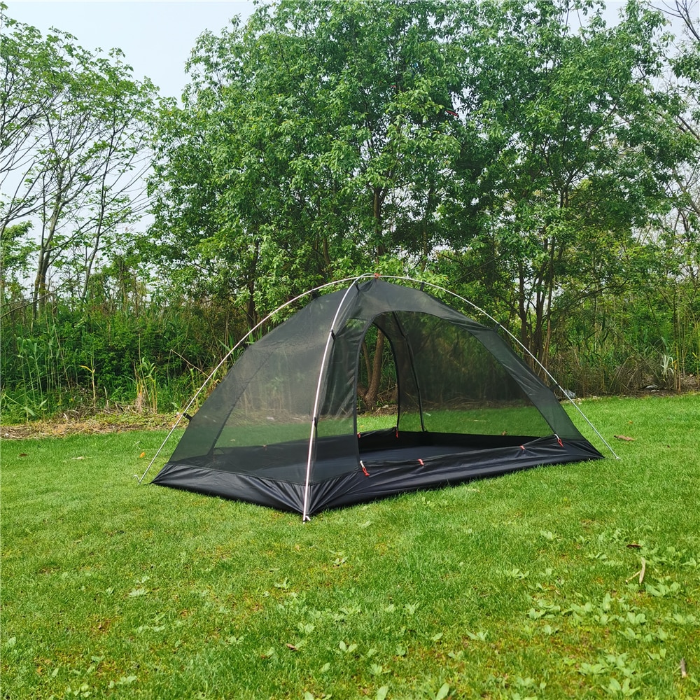 Cheap Goat Tents Ultralight Summer Mesh Tent Outdoor Mosquito Net Tent Self Supporting Gauze Inner Tent With Aluminum Pole For Camping Travel