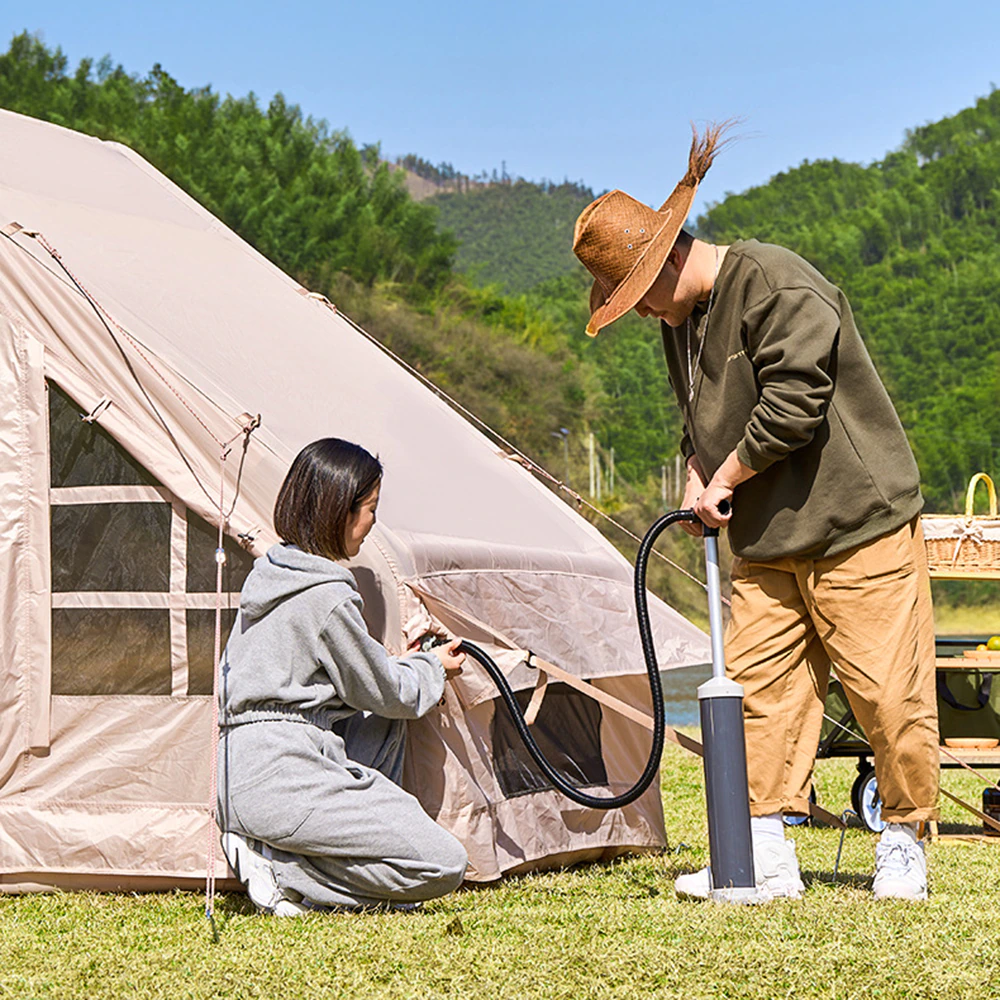 Cheap Goat Tents Waterproof Large Inflatable Tent Oxford Pvc Camping Tent For Fishing Hiking Camping Backpacking 5