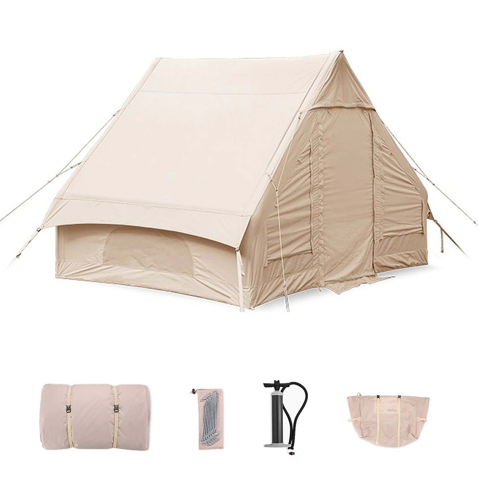 Cheap Goat Tents Waterproof Large Inflatable Tent Oxford Pvc Camping Tent For Fishing Hiking Camping Backpacking 5