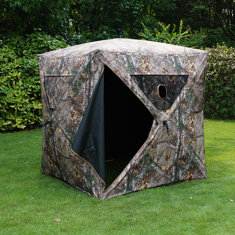 Outdoor Pop-up 1-2 Person Hunting Blind Tent Photography Bird Watching Wildlife 