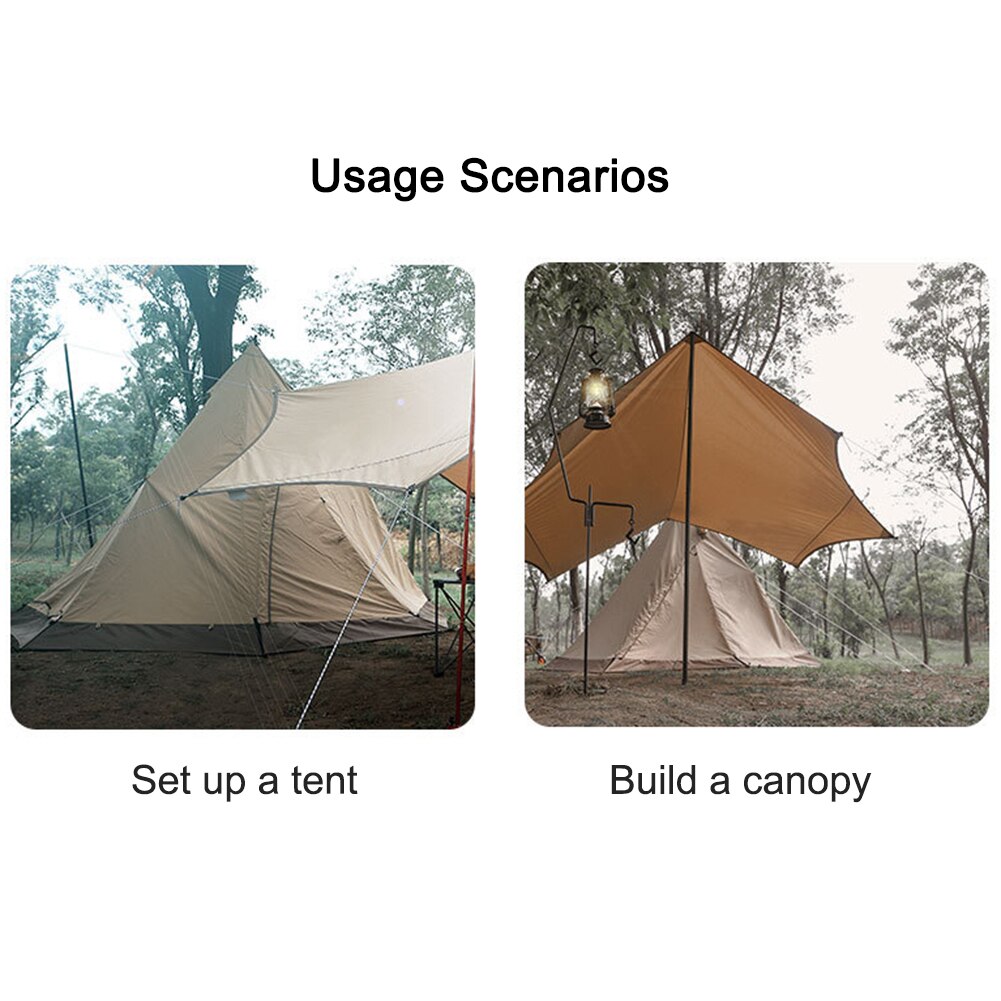 Cheap Goat Tents 10pcs Camping Tent Rope Buckles 3 Hole Aluminium Alloy Parachute Cord Rope Tensioner Fastener Tightening Adjustable Buckles