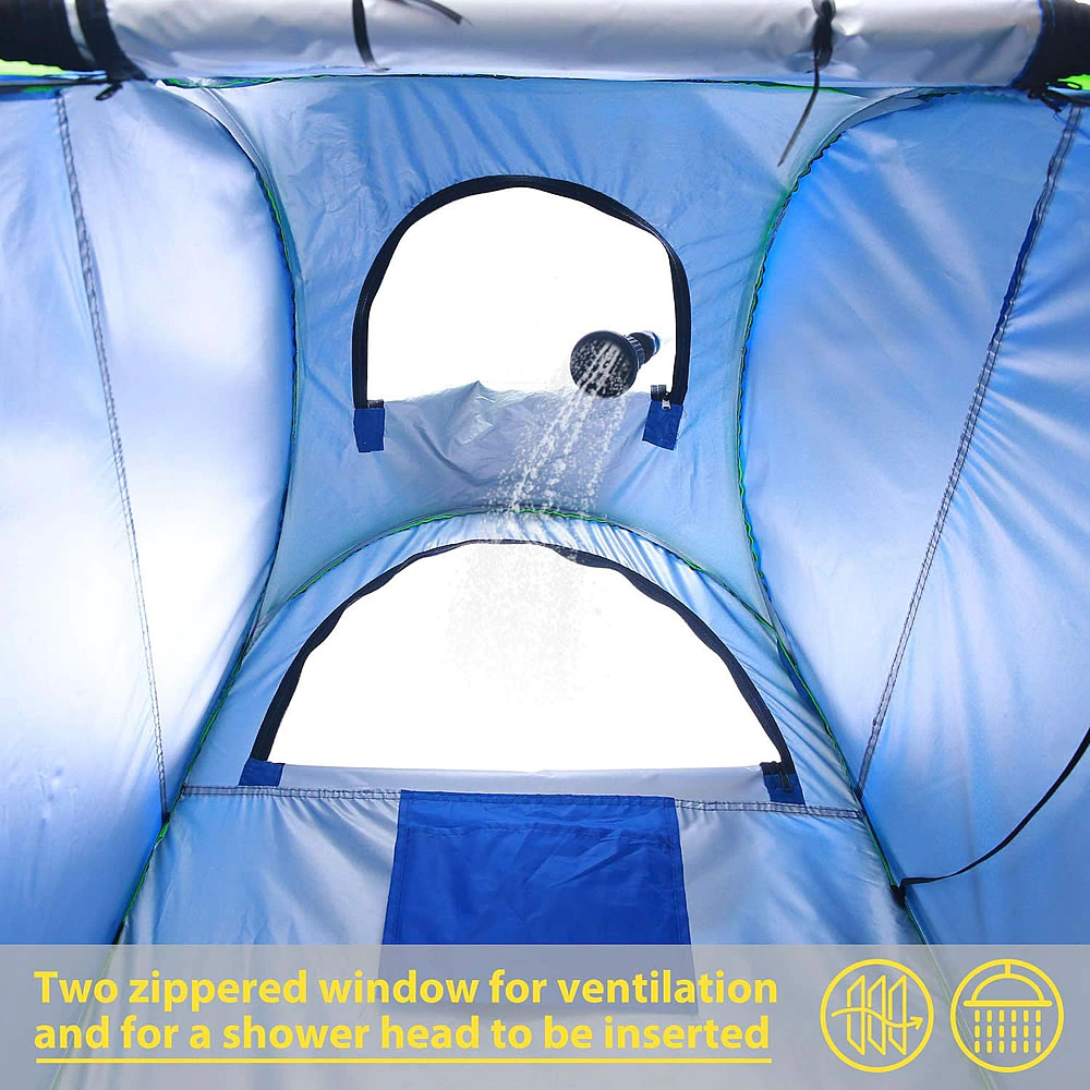 Cheap Goat Tents 150x150x190cm Automatic Shower Toilet Tent Camping For Shower And Toilet Camping Tent Travel Camping Tent For Beach Sun Shelter