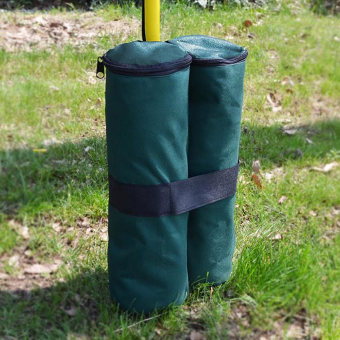 Cheap Goat Tents 1pc Portable Outdoor Camping Windproof Pavilion Tent Fixed Awning Sandbag Marquee Stand Sand Anchor Bag Mc889
