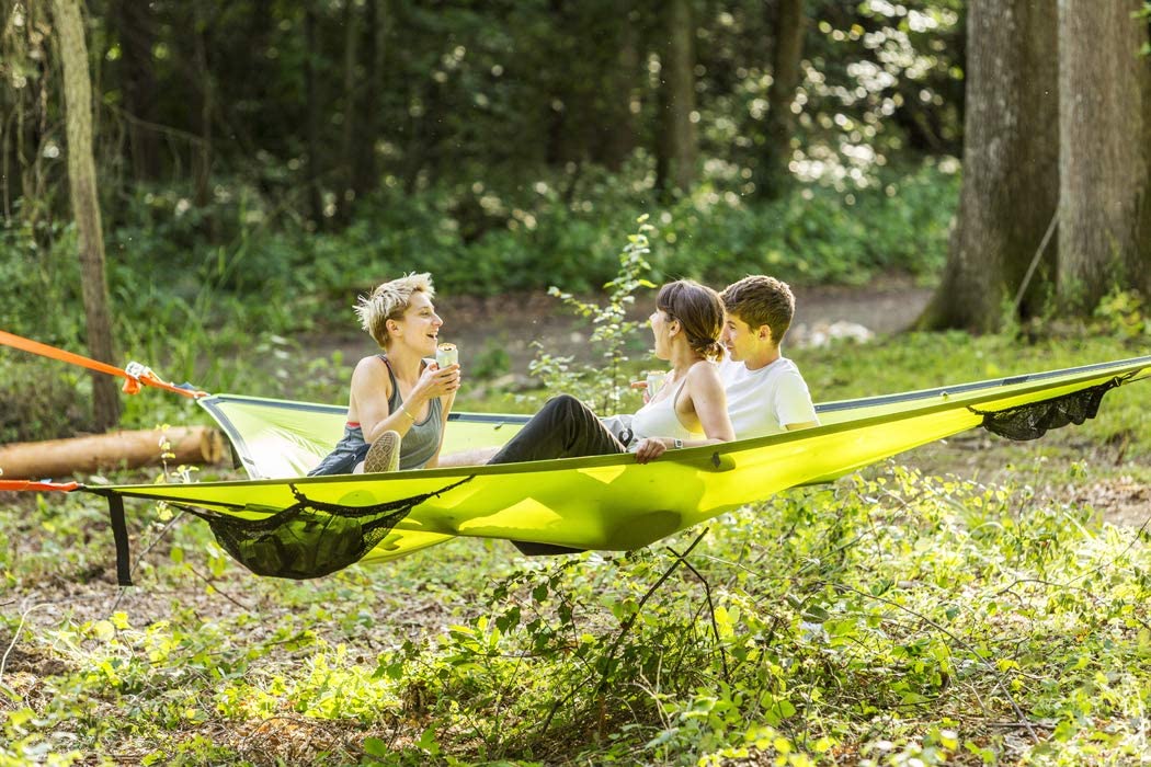 Cheap Goat Tents 1pcs Multi Person Portable Hammock Aerial Mat Convenient Outdoor Camping Sleep Hammock Portable Hanging Bed Mesh Hammock