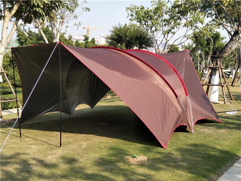 Cheap Goat Tents 2018 Ultralarge Uv 8 10 12 Person Family Base Fishing Travel Sun Shelter Beach Awning Outdoor Pergola Relief Camping Tent