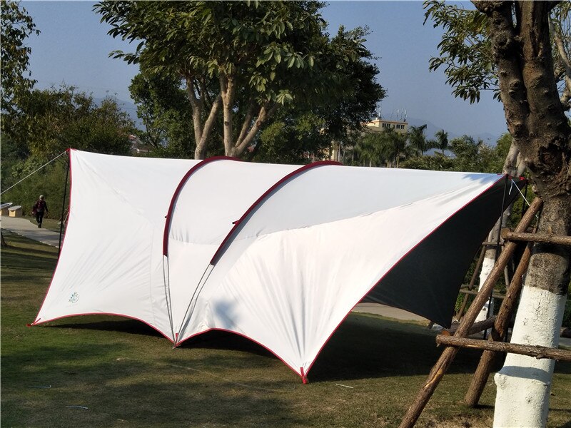 Cheap Goat Tents 2018 Ultralarge Uv 8 10 12 Person Family Base Fishing Travel Sun Shelter Beach Awning Outdoor Pergola Relief Camping Tent