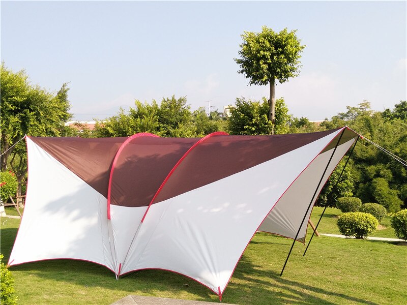 Cheap Goat Tents 2018 Ultralarge Uv 8 10 12 Person Family Base Fishing Travel Sun Shelter Beach Awning Outdoor Pergola Relief Camping Tent