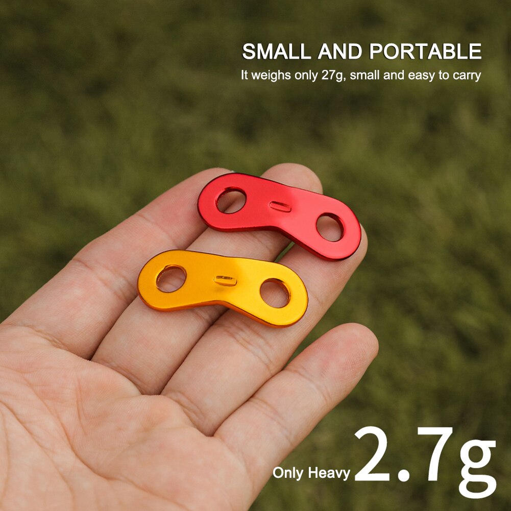 Cheap Goat Tents 20pcs Outdoor Camping Tent Aluminum Rope Paracord Fixed Buckle Fastener Kit
