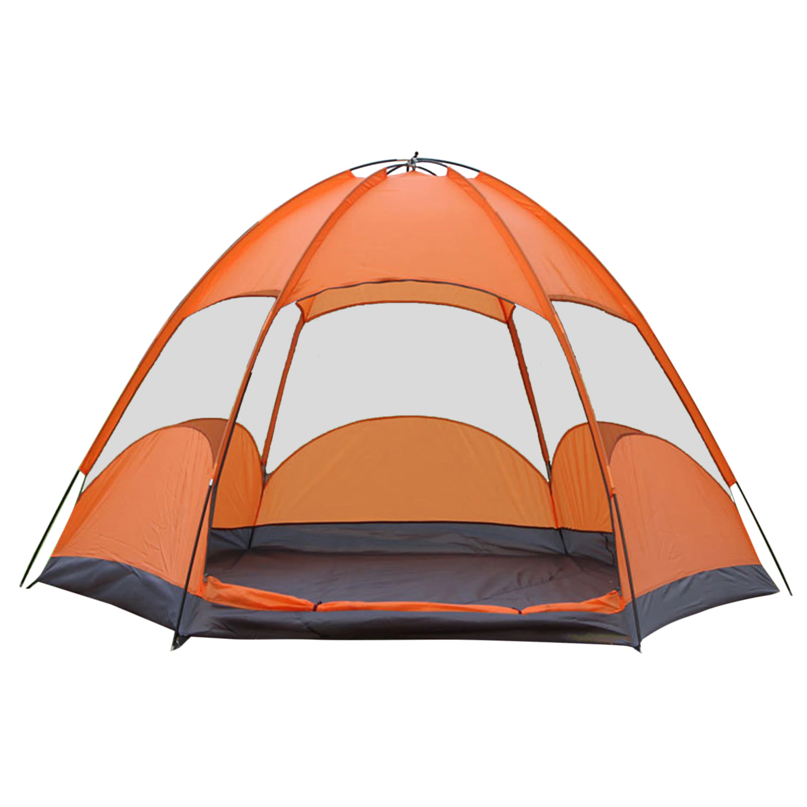 Cheap Goat Tents 240*240*145cm Outdoor Camping Tent Double Layer Windproof Rainproof Backpacking Tent For Hiking Adventure Fishing Biking