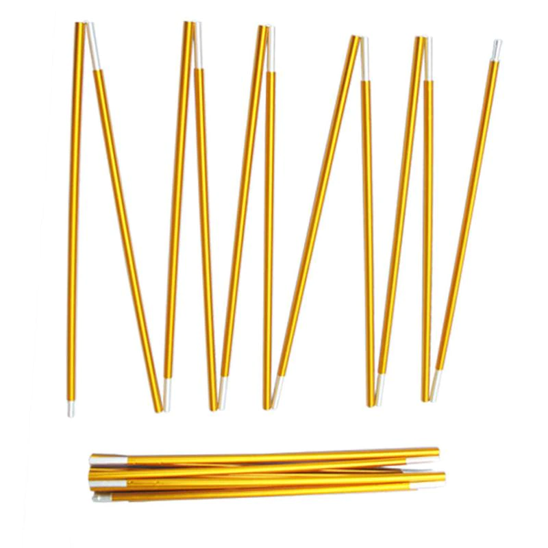 Cheap Goat Tents 2pcs Flexible Tent Canopy Stick Metal Tent Poles Folding Portable Tent Pole For Camping