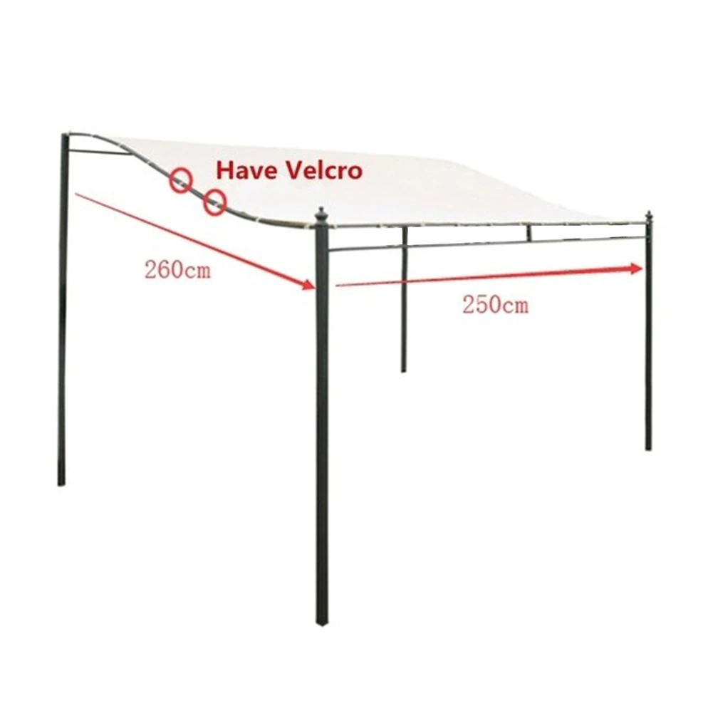 Cheap Goat Tents 300d Canvas Waterproof Tent Roof Garden Winds Replacement Canopy Tent Top Cover Sun Shelter Shade Awning Coating Pergola