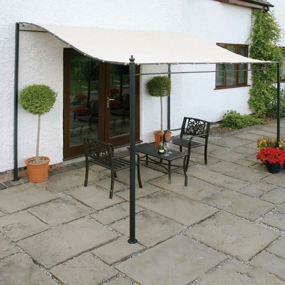 Cheap Goat Tents 300d Canvas Waterproof Tent Roof Garden Winds Replacement Canopy Tent Top Cover Sun Shelter Shade Awning Coating Pergola