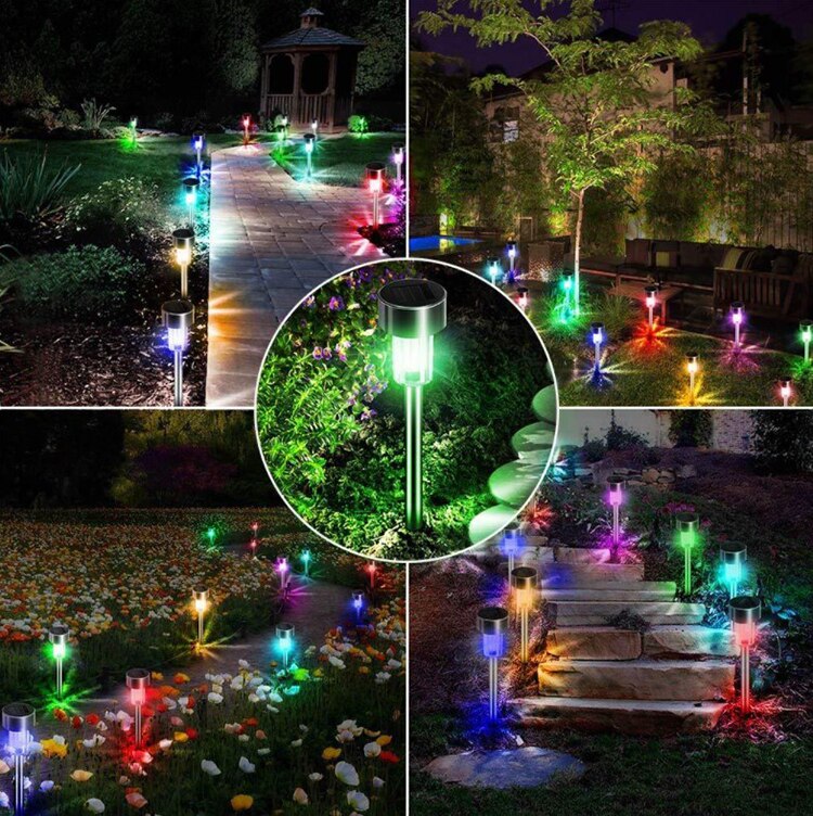 Cheap Goat Tents 31cm Outdoor Camping Solar Rechargeable Tent Light Waterproof Mini Lawn Light Fishing Lighting Led Light Control Sensor Portable