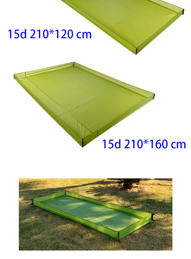 Cheap Goat Tents 3f Ul Gear 15d Coated Silicon 210t Bathtub Footprint Super Light Outdoor Camping Tarp Awning