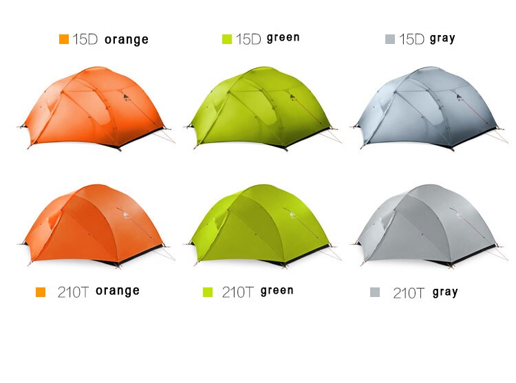 Cheap Goat Tents 3f Ul Gear 3 Person 4 Season 15d Camping Tent Outdoor Ultralight Hiking Backpacking Hunting Waterproof Tents