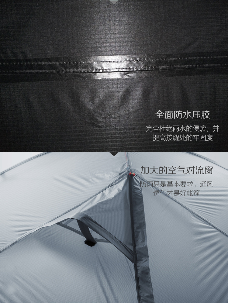 Cheap Goat Tents 3f Ul Gear 3 Person 4 Season 15d Camping Tent Outdoor Ultralight Hiking Backpacking Hunting Waterproof Tents Waterproof Coating