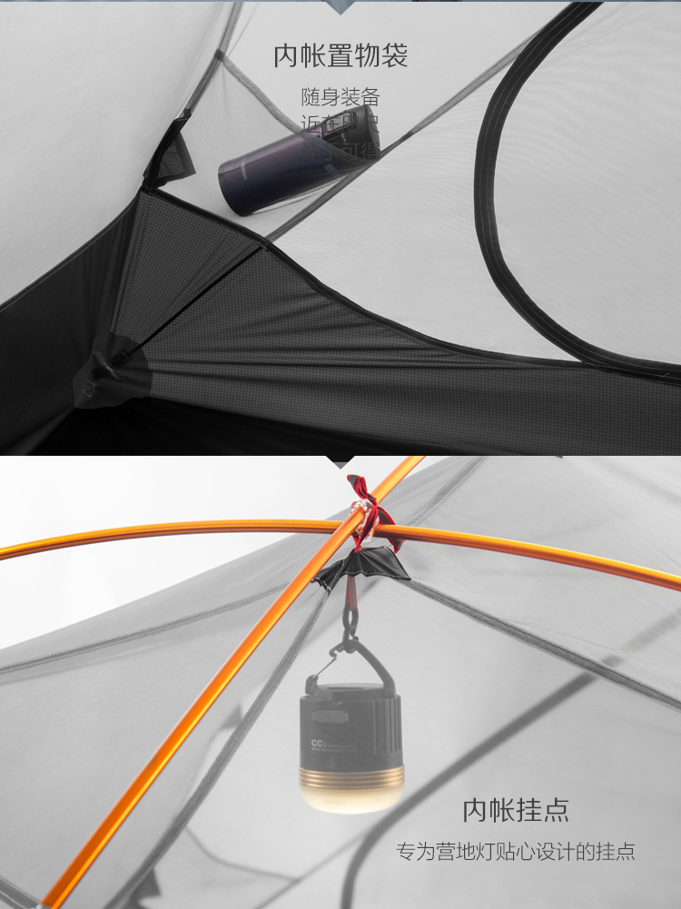 Cheap Goat Tents 3f Ul Gear 3 Person 4 Season 15d Camping Tent Outdoor Ultralight Hiking Backpacking Hunting Waterproof Tents Waterproof Coating