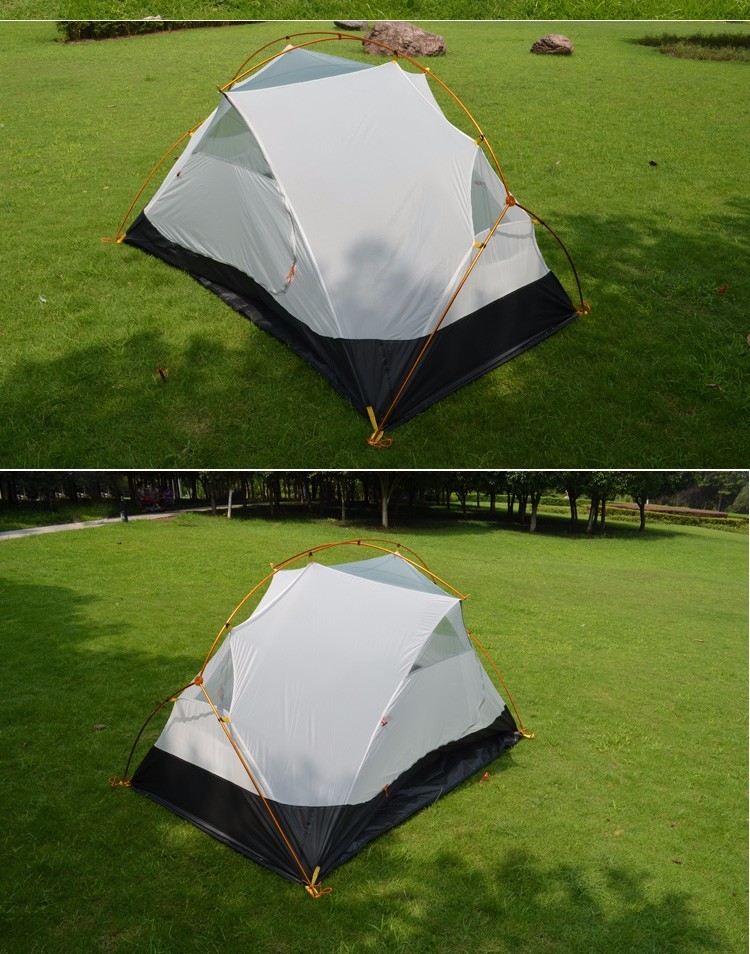 Cheap Goat Tents 3f Ul Gear 4 Season 2 Person Tent Vents Ultralight Camping Tent Body For Inner Tent