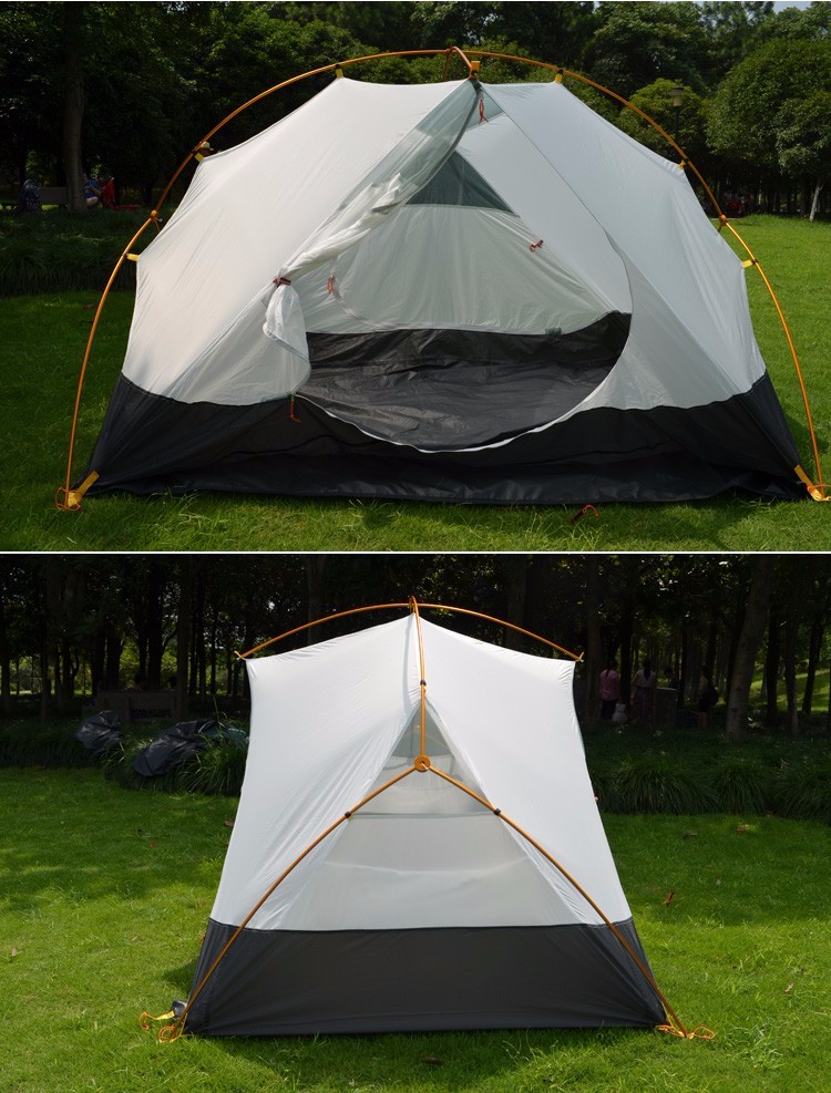 Cheap Goat Tents 3f Ul Gear 4 Season 2 Person Tent Vents Ultralight Camping Tent Body For Inner Tent