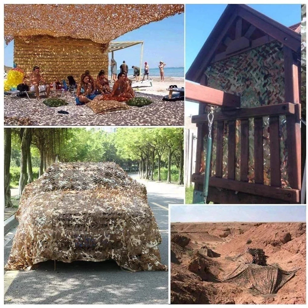 Cheap Goat Tents 4x5m3x10m 2x2 M Military Camouflage Net Camouflage Net Military Net Shade Net Hunting Garden Car Outdoor Camping Shade Tent