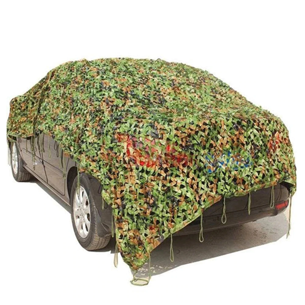Cheap Goat Tents 4x5m 2x3m Military Camouflage Net Camo Netting Army Nets Shade Mesh Hunting Garden Car Outdoor Camping Sun Shelter Tent