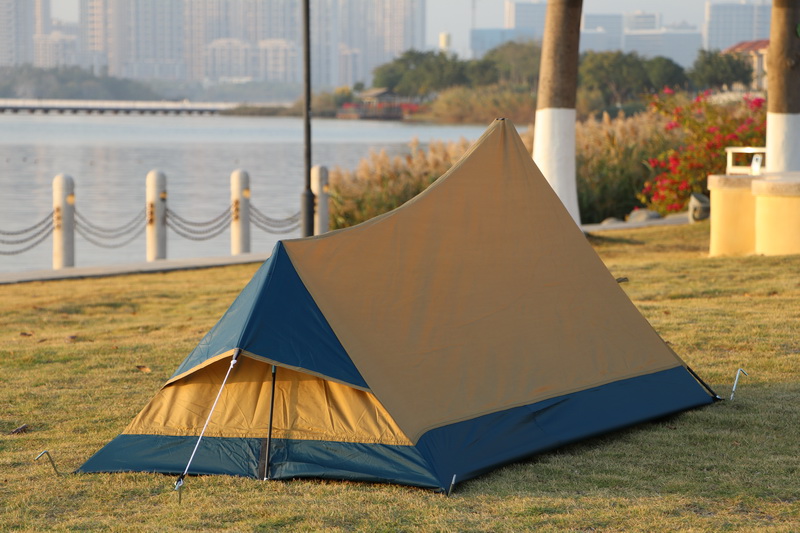 Cheap Goat Tents Alltel 1 Layer Light Weight Outdoor Camping Aluminum Pole Single Person Tent Portable Uv Car Trekking Cycling Waterproof Tent
