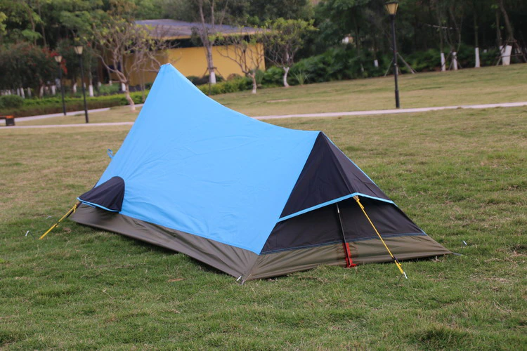 Cheap Goat Tents Alltel 1 Layer Light Weight Outdoor Camping Aluminum Pole Single Person Tent Portable Uv Car Trekking Cycling Waterproof Tent