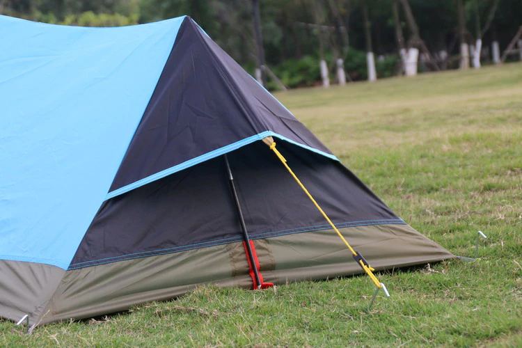 Cheap Goat Tents Alltel 1 Layer Light Weight Outdoor Camping Aluminum Pole Single Person Tent Portable Uv Car Trekking Cycling Waterproof Tent