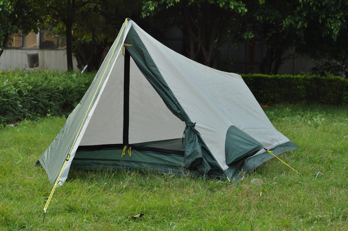 Cheap Goat Tents Alltel 1 Layer Light Weight Outdoor Camping Aluminum Pole Single Person Tent Portable Uv Car Trekking Cycling Waterproof Tent
