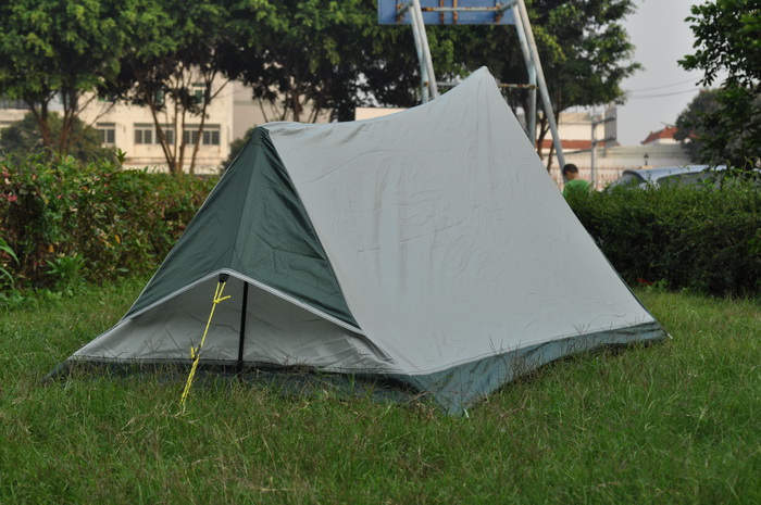 Cheap Goat Tents Alltel 1 Layer Light Weight Outdoor Camping Aluminum Pole Single Person Tent Portable Uv Car Trekking Cycling Waterproof Tent
