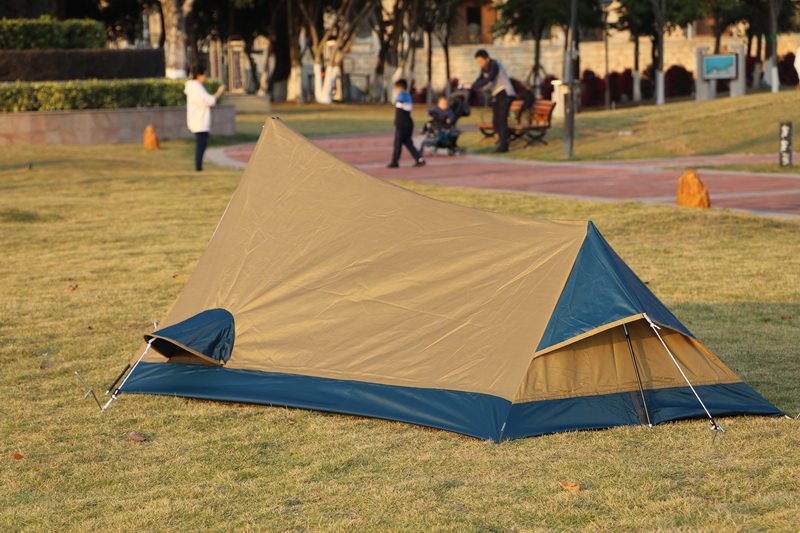 Cheap Goat Tents Alltel 1 Layer Light Weight Outdoor Camping Aluminum Pole Single Person Tent Portable Uv Car Trekking Cycling Waterproof Tent