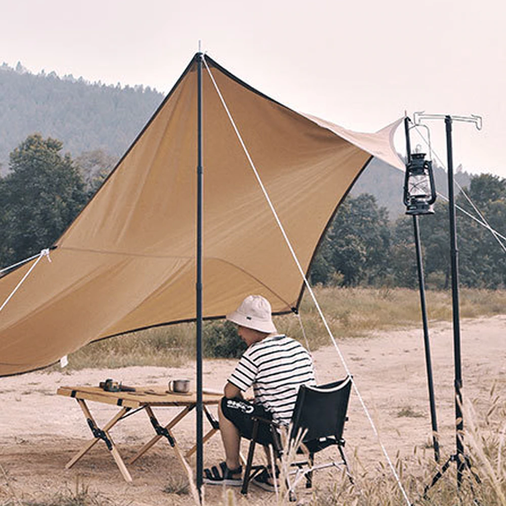 Cheap Goat Tents Aluminum Alloy Camping Tent Pole Tent Supporting Rod Outdoor Camping Canopy Awning Frames Accessory