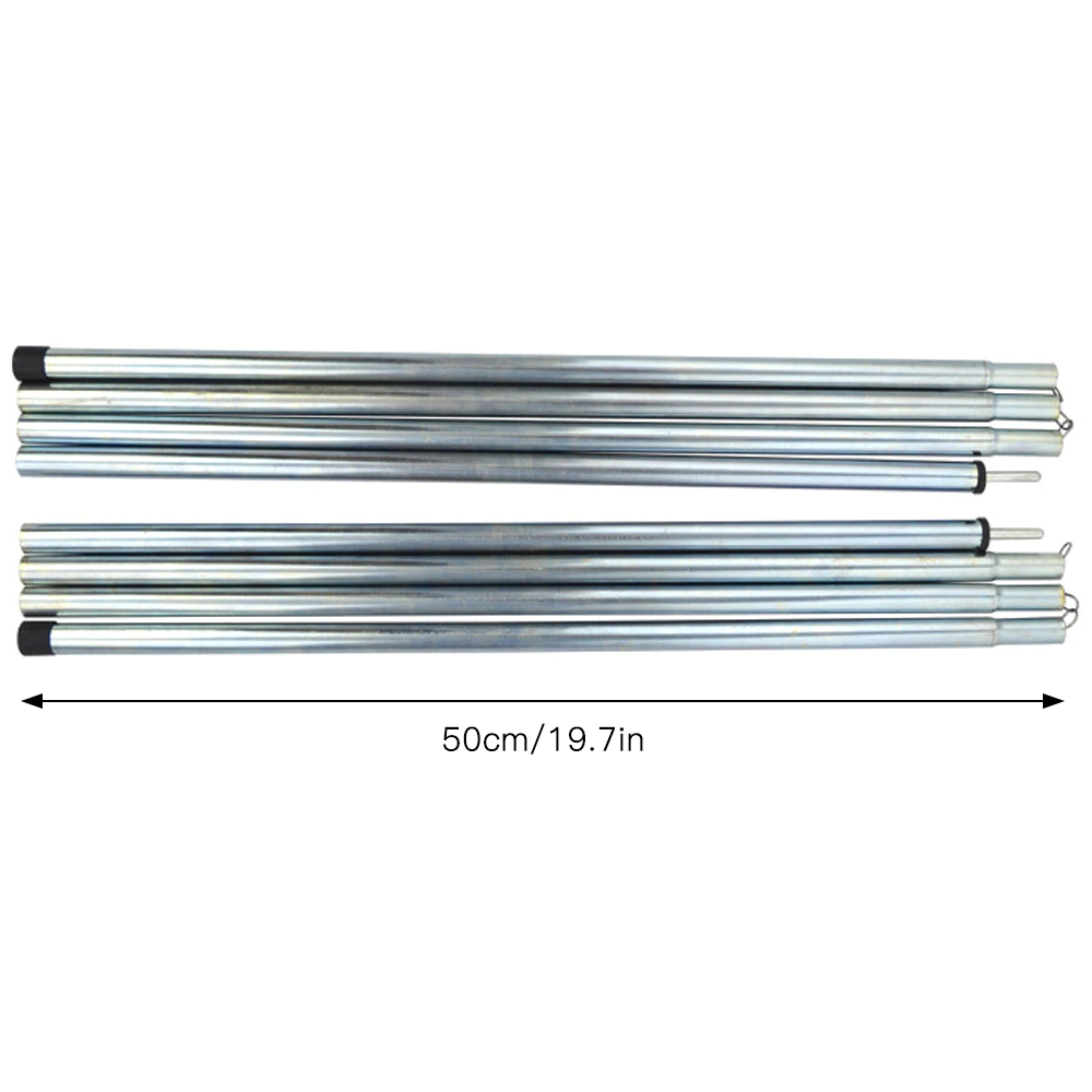 Cheap Goat Tents Aluminum Alloy Camping Tent Pole Tent Supporting Rod Outdoor Camping Canopy Awning Frames Accessory
