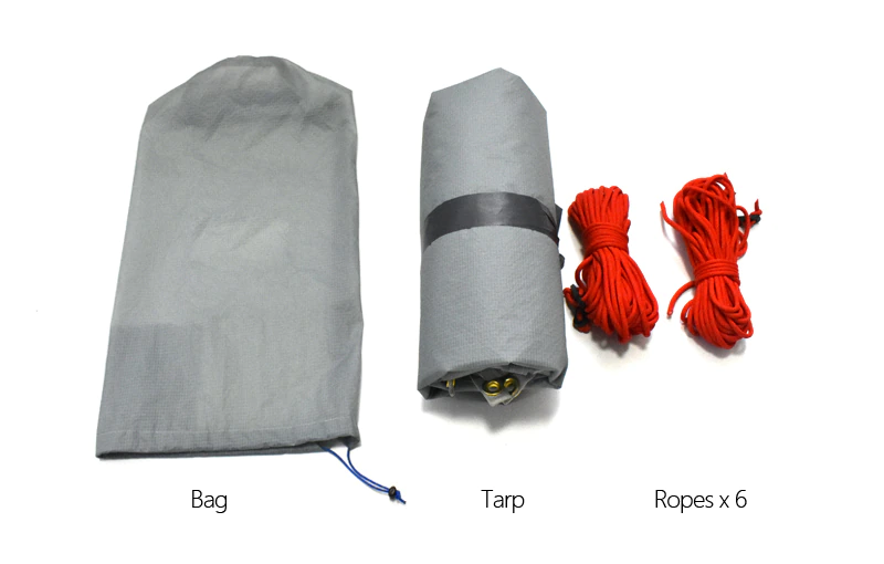 Cheap Goat Tents Aricxi 15d Silicone Coated Nylon Ultraight Tarp Outdoor Awning Shelter Light Weight Portable Camping Shelter Sunshade Tent Tarp