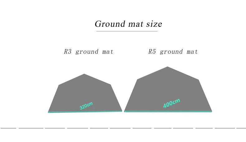 Cheap Goat Tents Aricxi 5 People Oudoor Ultralight Camping 2 Doors Professional 20d Nylon Silicon Coating Pyramid Rodless Tent