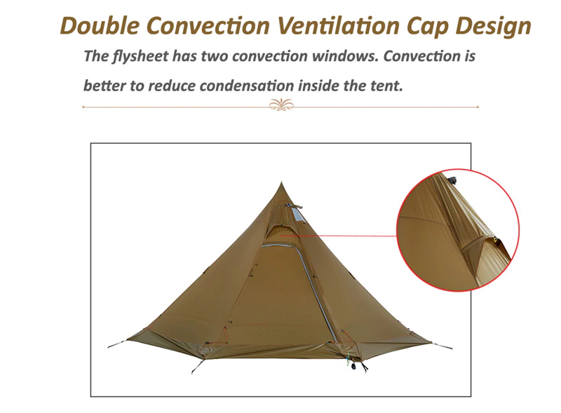 Cheap Goat Tents Asta Gear Bushcraft Pyramid Tent With Chimney Hole Lightweight Snow Skirt Winter Teepee Tent 20d Camping Vidalido Track 5