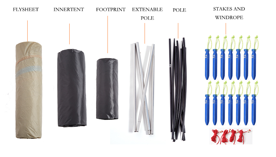 Cheap Goat Tents Asta Gear Mountain House Large Space Team Activity And Ultrlight Tent For Six Persons Camping Pyramid Tent Without Trekking Pole