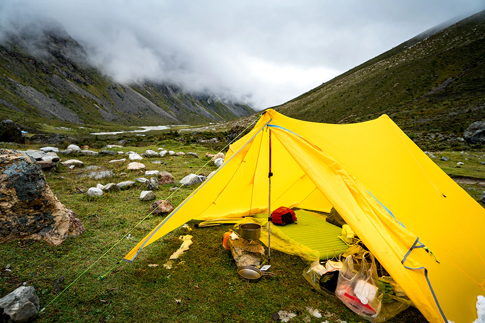 Cheap Goat Tents Asta Gear Rainstorm 2 Ultralight Pyramid Tent Trekking Pole Tent Two Person Camping Ul Tent