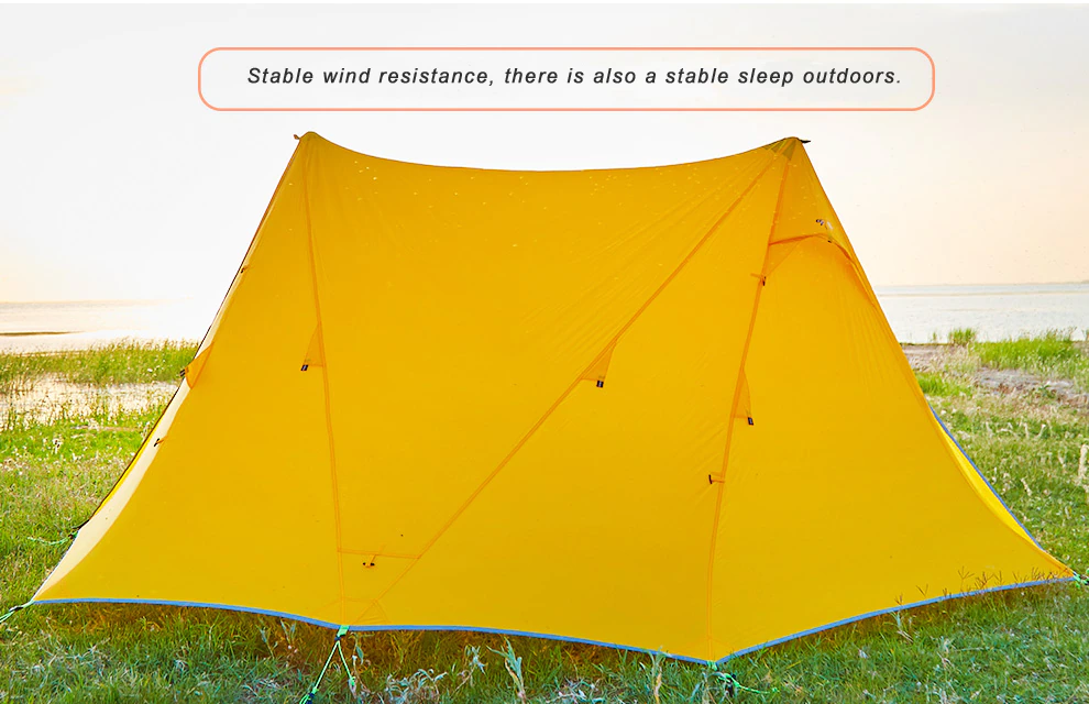 Cheap Goat Tents Asta Gear Rainstorm 2 Ultralight Pyramid Tent Trekking Pole Tent Two Person Camping Ul Tent