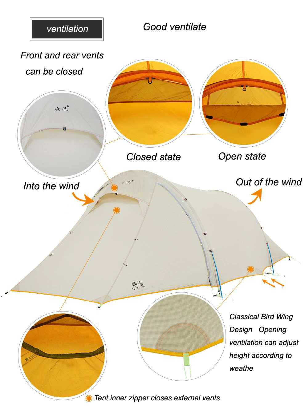 Cheap Goat Tents Asta Gear Windchaser 2 20d Silicon Nylon Outdoor Camping Hikking Ultralight