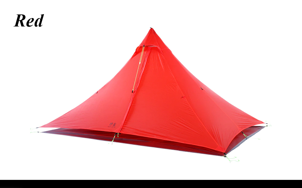 Cheap Goat Tents Asta High Quality 20d Both Silnylon Pyramid Fly Of Outdoor Camping Tent 265*170*135cm
