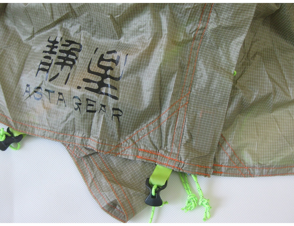 Cheap Goat Tents Asta High Quality 20d Both Silnylon Pyramid Fly Of Outdoor Camping Tent 265*170*135cm