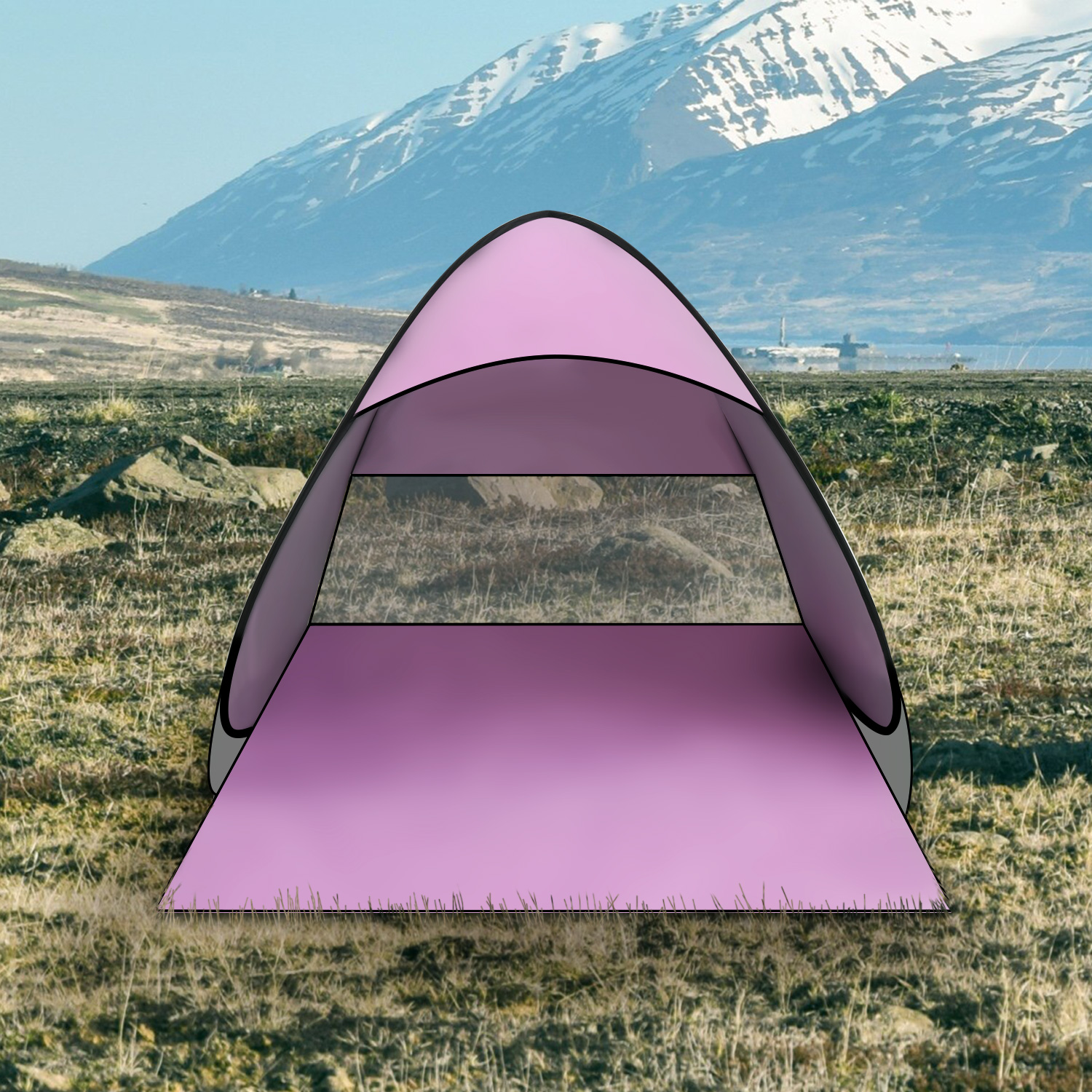Cheap Goat Tents Automatic Instant Pop Up Tent Portable Beach Tent Lightweight Outdoor Uv Protection Camping Fishing Picnic Cabana Sun Shelter 20