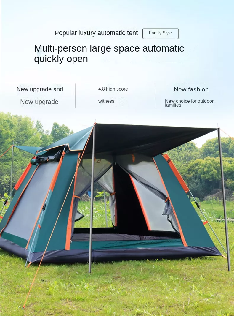 Cheap Goat Tents Automatic Speed Open Camping Tent 5