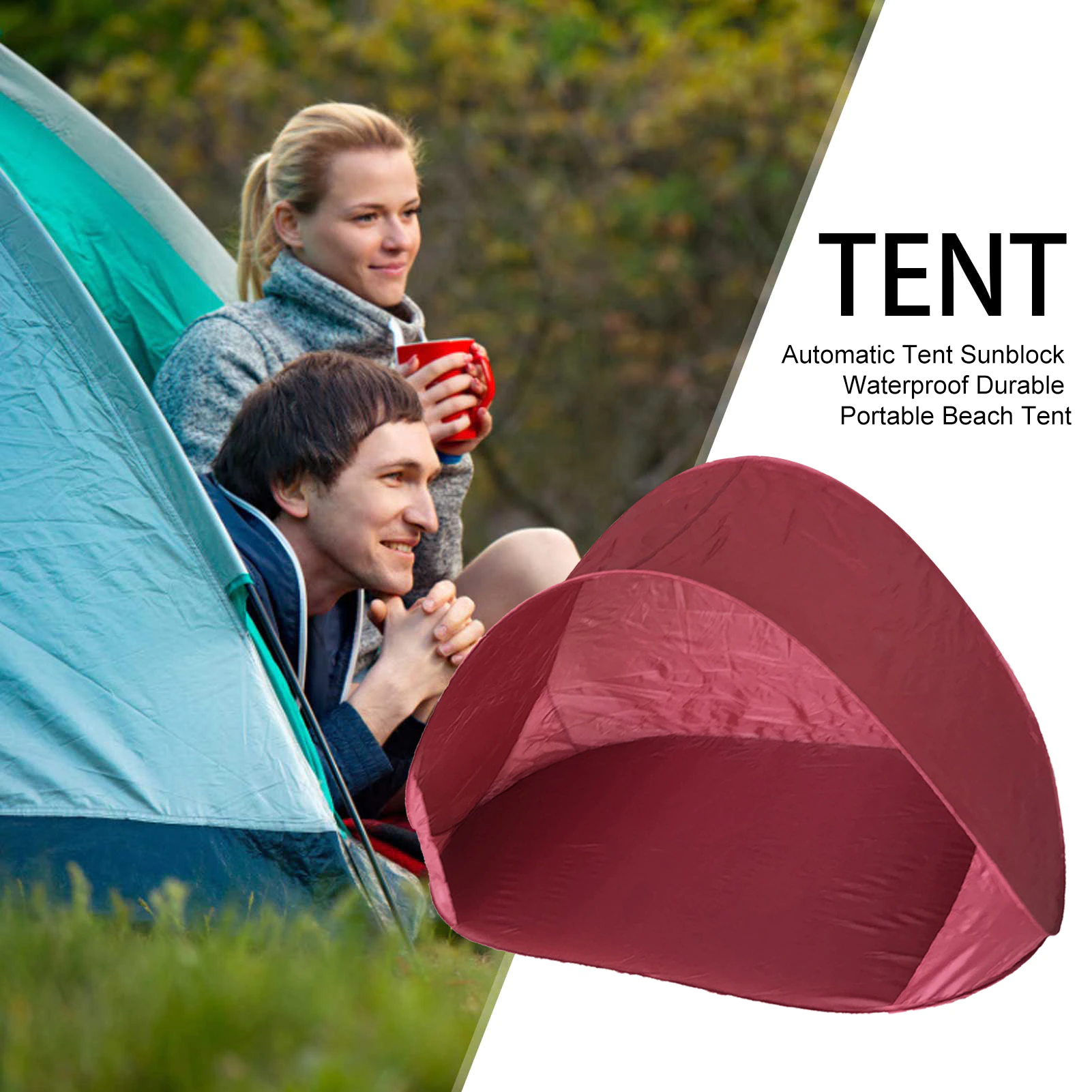 Cheap Goat Tents Automatic Tent Sunblock Waterproof Durable Portable Beach Tent Sun Shelters Uv Protection Pop Up Tents Sun Shade Awning Outdoor