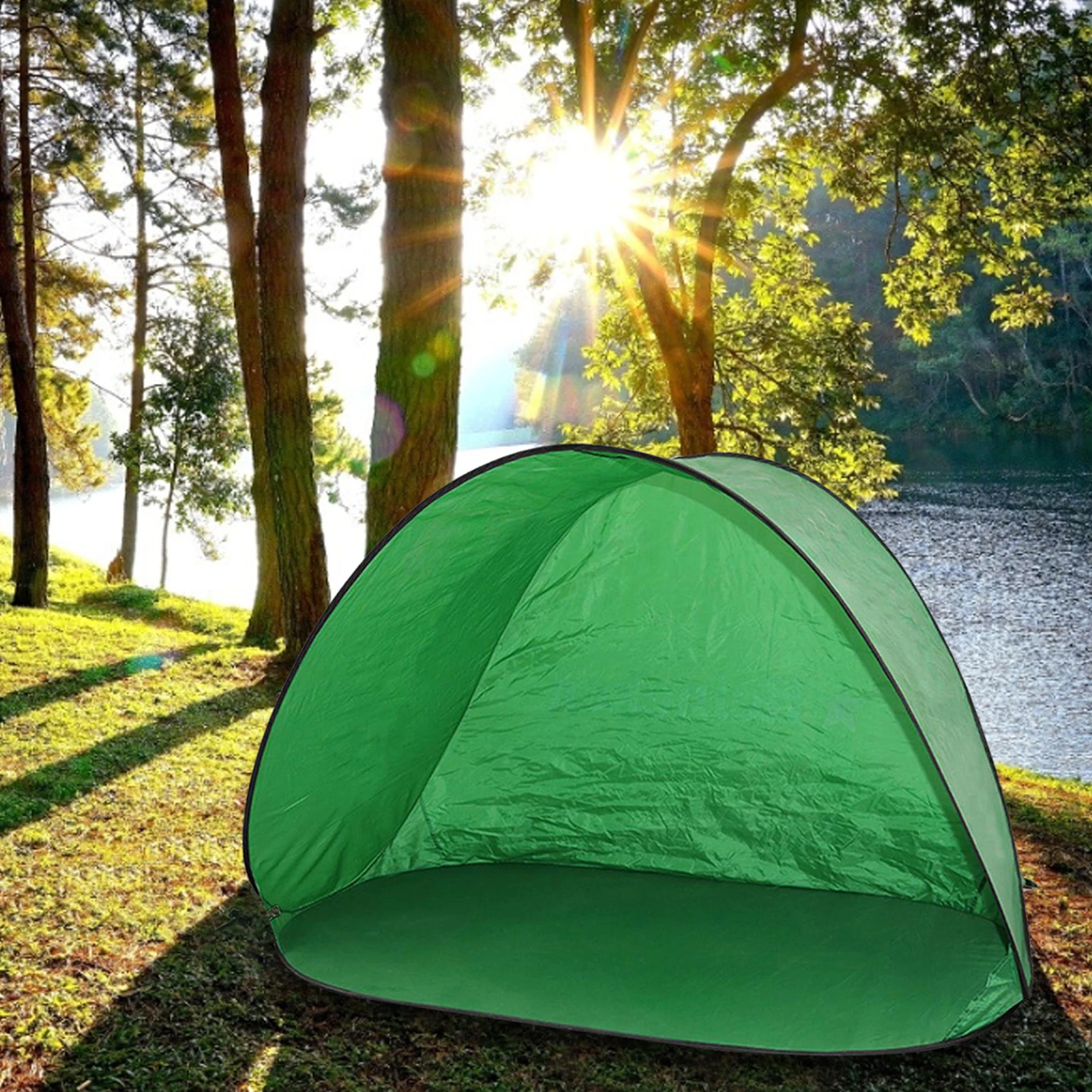 Cheap Goat Tents Automatic Tent Sunblock Waterproof Durable Portable Beach Tent Sun Shelters Uv Protection Pop Up Tents Sun Shade Awning Outdoor