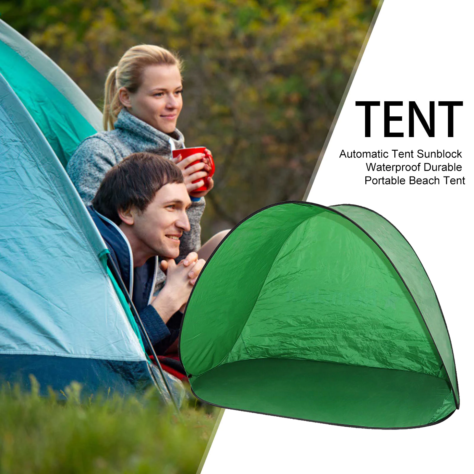 Cheap Goat Tents Automatic Tent Sunblock Waterproof Durable Portable Beach Tent Sun Shelters Uv Protection Pop Up Tents Sun Shade Awning Outdoor