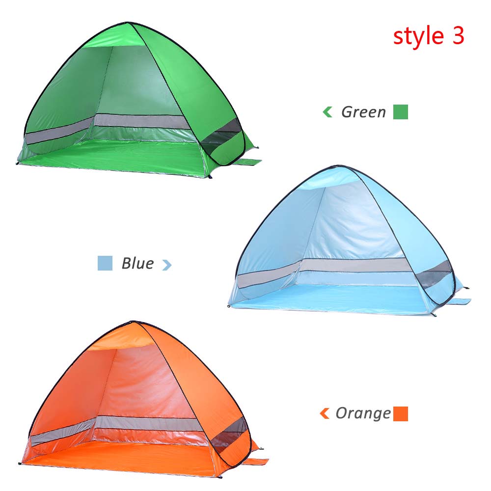 Cheap Goat Tents Automatic Tent Uv Protection Outdoor Camping Tent Travel Instant Pop Up Beach Tent Ultralight Sun Shelter Camping Equipment