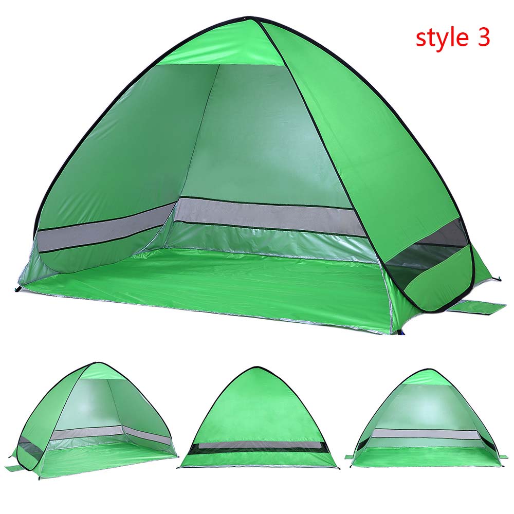 Cheap Goat Tents Automatic Tent Uv Protection Outdoor Camping Tent Travel Instant Pop Up Beach Tent Ultralight Sun Shelter Camping Equipment
